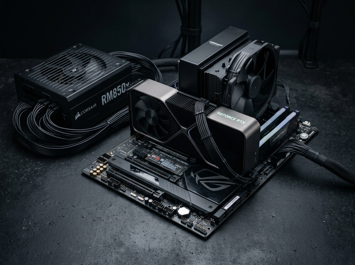 Computer components ready for a new lifecycle
